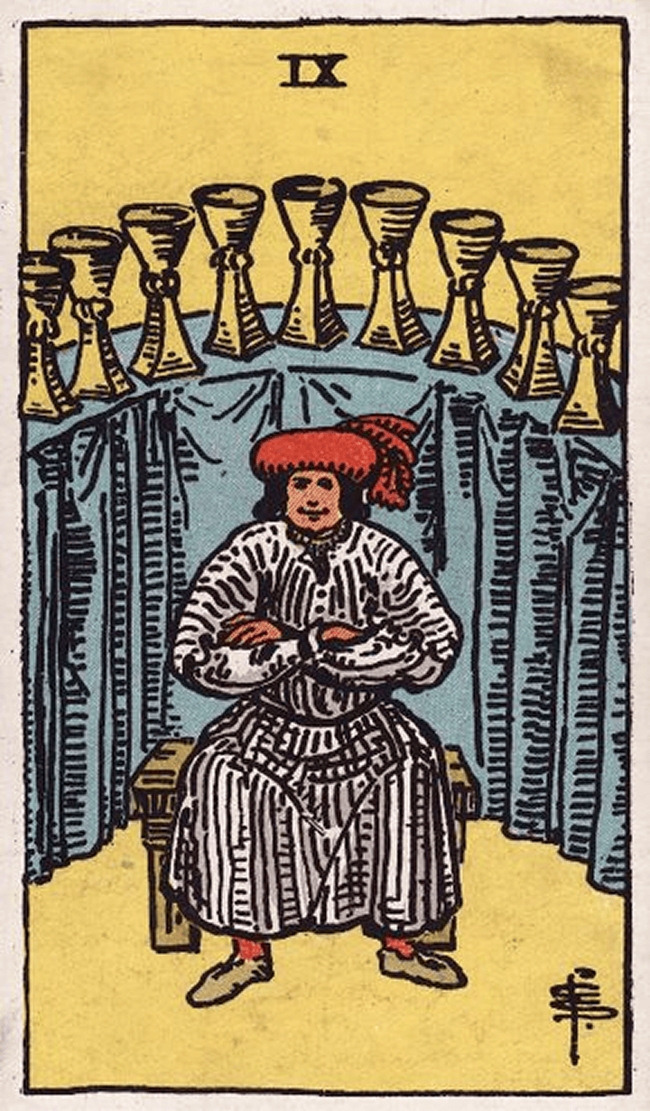 Nine of Cups